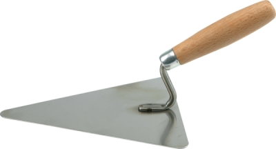 Vorel trojuholníková nerezová murárska lyžica 180 mm