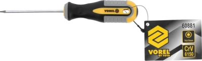 Vorel skrutkovač Torx T6×75 mm CrV