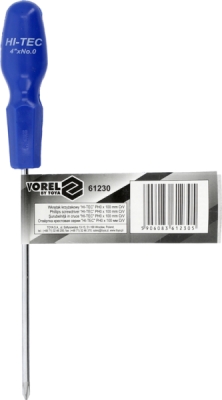 Vorel krížový skrutkovač HI-TEC PH0×100 mm