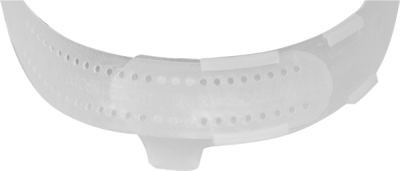 Vorel ochranná prilba HDPE biela