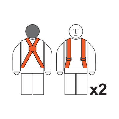 Vorel popruhy na nábytok 5×280 cm 4 ks