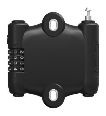 ABUS - Špeciálny lankový zámok s držiakom Sportflex (lanko dĺžka 90cm, priemer 2,4 mm) ABUS