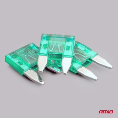 Autopoistky MINI BLISTER 3 ks 30A AMIO-05102
