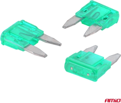 Autopoistky MINI BLISTER 3 ks 30A AMIO-05102