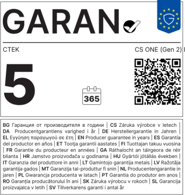 Nabíječka CTEK CS ONE 12V, 8A