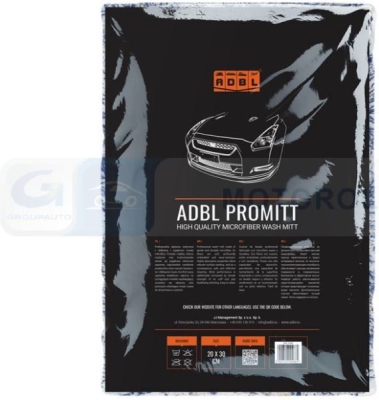 ADBL - Promitt, Profesionálna mikrovláknová umývacia rukavica, 1ks