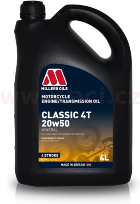 Millers Oils Classic 4T 20W-50 4 l