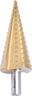 SATRA S-SD432 – Stupňovitý vrták do kovu, 4–32 mm