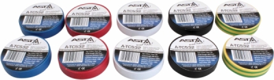 ASTA A-TC532 – Súprava izolačných pások 12 mm × 10 m, rôzne farby, 10 ks