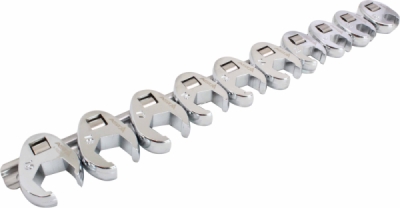 ASTA A-10CR38 – Súprava otvorených nástrčných kľúčov 3/8″, 10–19 mm, 10 ks