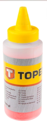 TOPEX 30C617 Značkovacia krieda červená, 115 g
