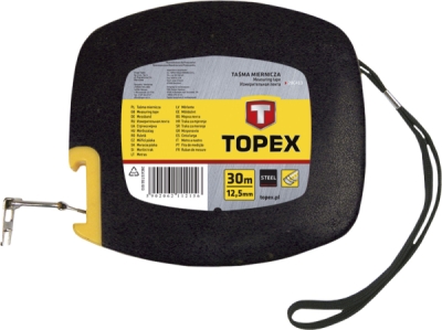 TOPEX 28C413 Oceľové meracie pásmo 30 m × 12,5 mm