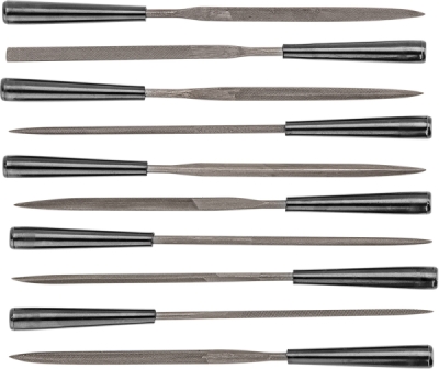 TOPEX 06A015 Súprava ihlových pilníkov 140 mm, 10 ks