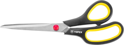 TOPEX 17B722 Nožnice 220 mm s pogumovanou rukoväťou