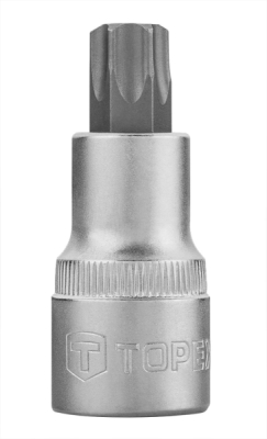 TOPEX 38D808 – Zástrčná hlavica Torx 1/2″, T55 × 60 mm
