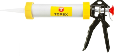 TOPEX 21B330 – Vytláčacia pištoľ na tesniace hmoty 300 ml