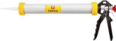 TOPEX 21B360 – Vytláčacia pištoľ na tesniace hmoty 600 ml