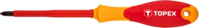 TOPEX 39D479 – Krížový izolovaný skrutkovač PZ1 × 80 mm, 1000 V