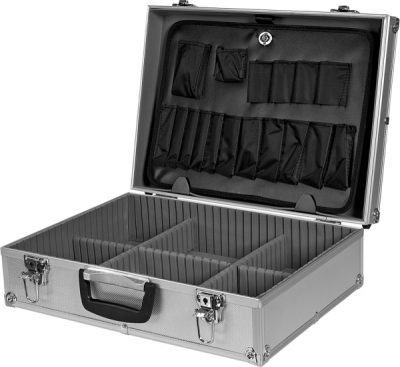 TOPEX 79R220 – Hliníkový kufor 45 × 15 × 32 cm