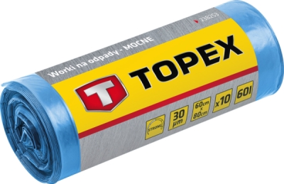 TOPEX 23B259 – Vrecia na odpad 240 l, 10 ks