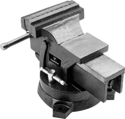 TOPEX 07A210 Otočný zámočnícky zverák 100 mm s nákovou