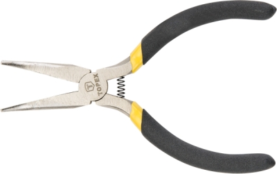 TOPEX 32D723 Presné kliešte predĺžené zahnuté 130 mm