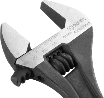 TOPEX 35D558 Nastaviteľný kľúč 300 mm, rozsah 0–41 mm