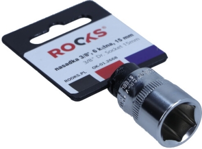 ROOKS OK-01.2668 6-hranná nástrčná hlavica 3/8″, 15 mm