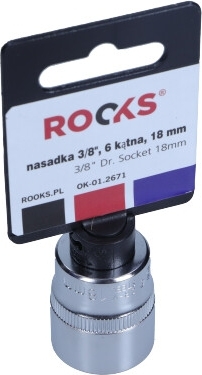 ROOKS OK-01.2671 6-hranná nástrčná hlavica 3/8″, 18 mm