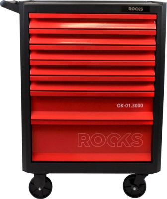 ROOKS OK-01.3000 Dielenská skriňa ECO, 7 zásuviek, bez náradia
