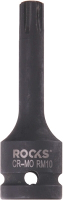 ROOKS OK-01.5028 Rázová bitová hlavica 1/2″, RIBE RM10, 75 mm