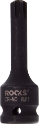 ROOKS OK-01.5029 Rázová bitová hlavica 1/2″, RIBE RM11, 75 mm