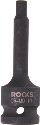 ROOKS OK-01.5033 Rázová bitová hlavica 1/2″, HEX 7 mm, 75 mm