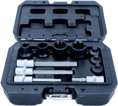 ROOKS OK-02.0459 Sada kľúčov na brzdové strmene VAG/BMW/PSA/MB, 11 ks