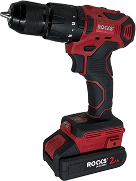 ROOKS OK-03.4409 Aku vŕtací skrutkovač AQ-ONE ECO 20 V, 45 Nm, súprava 2 Ah