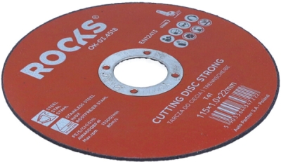 ROOKS OK-03.4518 Rezný kotúč na kov INOX STRONG, 115×1,0×22,2 mm, T41