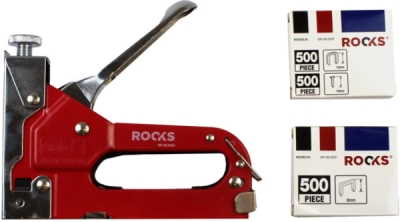 ROOKS OK-06.0031 Ručná sponkovačka 3 v 1 s 1 500 sponkami