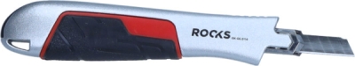 ROOKS OK-06.0114 Kovový odlamovací nôž 9 mm s 3 čepeľami SK5