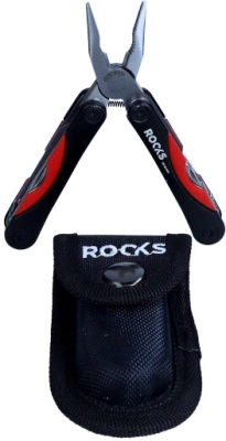 ROOKS OK-06.0131 Skladacie multifunkčné náradie 12 v 1, nehrdzavejúca oceľ
