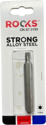 ROOKS OK-07.3199 Rázový bit TORX T40, 10 mm (3/8″), 75 mm, S2