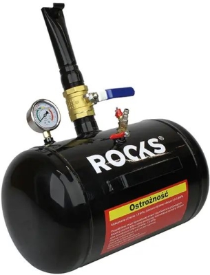 ROOKS OK-08.2004 Rázový hustič bezdušových pneumatík, 19 l