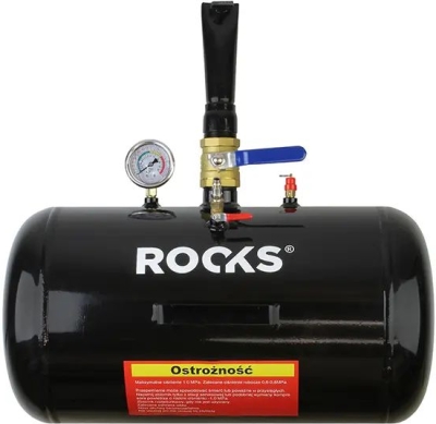 ROOKS OK-08.2005 Rázový hustič bezdušových pneumatík, 38 l