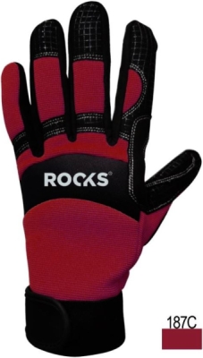 ROOKS OK-09.0016 Pracovné rukavice STRONG GARAGE, XL/10″, 1 pár