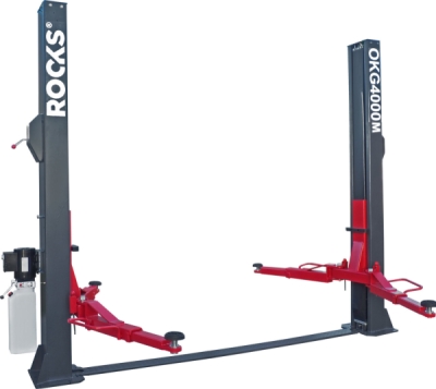 ROOKS OKG-4000M Poloautomatický elektrohydraulický dvojstĺpový zdvihák, 4 t