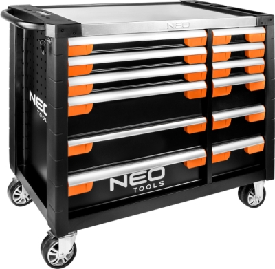 NEO TOOLS 84-225 Dielenská skrinka PRO, 12 zásuviek