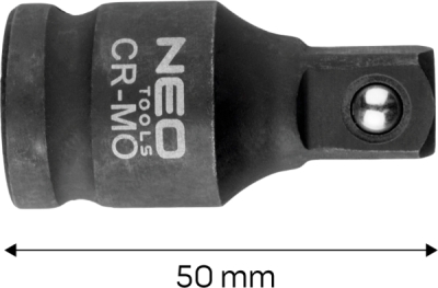 NEO TOOLS 10-250 Rázové predĺženie 1/2" 50 mm