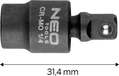 NEO TOOLS 10-253 Rázový kĺb 1/4"