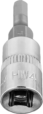 NEO TOOLS 10-311 Šesťhranný bit H4 na hlavici 1/4", krátky, 37 mm