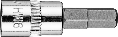 NEO TOOLS 10-313 Šesťhranný bit H6 na hlavici 1/4", krátky, 37 mm