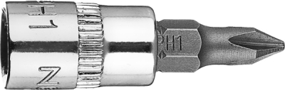 NEO TOOLS 10-316 Skrutkovací bit PH1 na hlavici 1/4", krátky, 37 mm